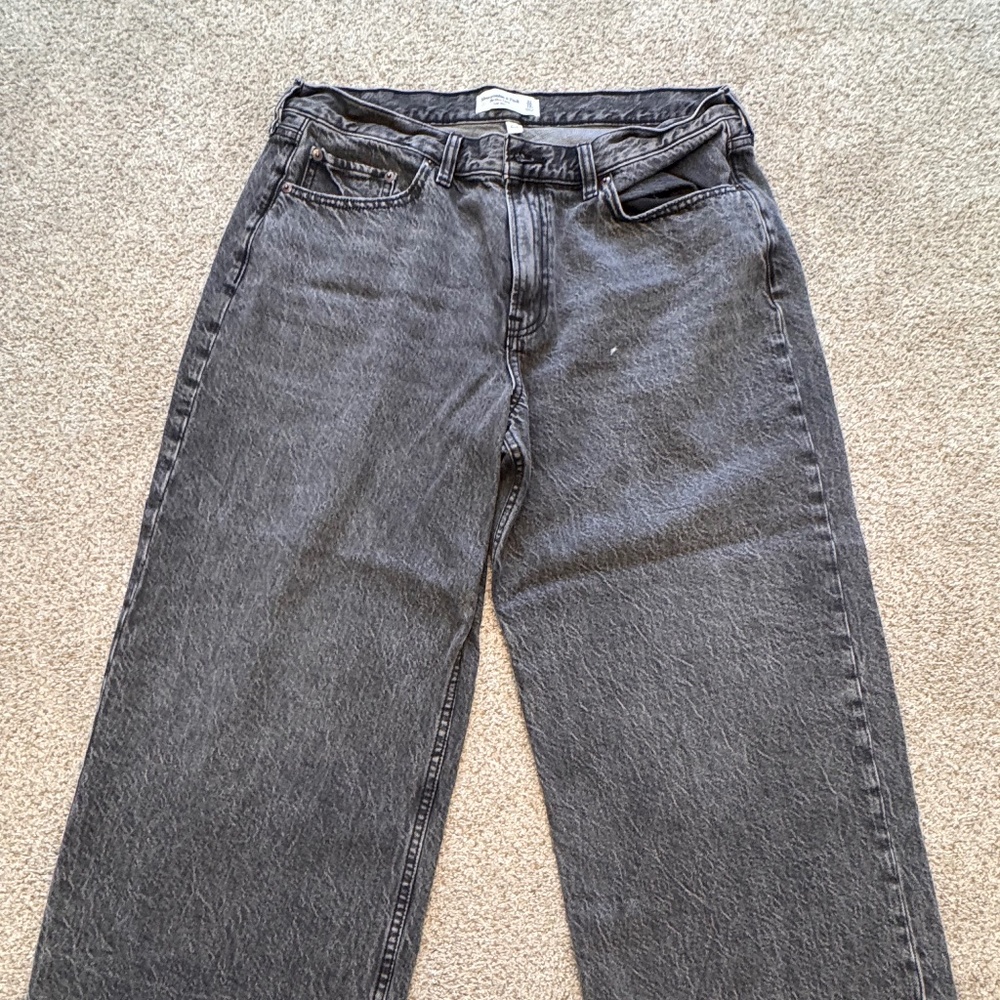 Abercrombie & Fitch Ultra Loose Low Rise Jeans